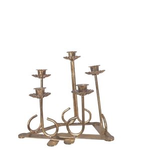 Vintage brass candle holder